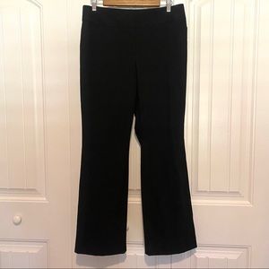 Ann Taylor Signature Wide Leg Black Trousers